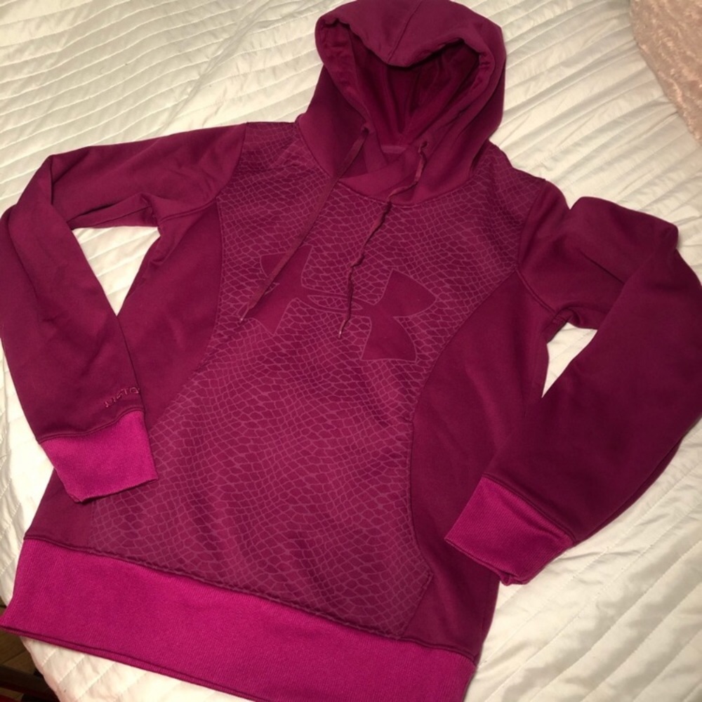 UNDER ARMOUR Dark Pink Women’s Sweatshirt